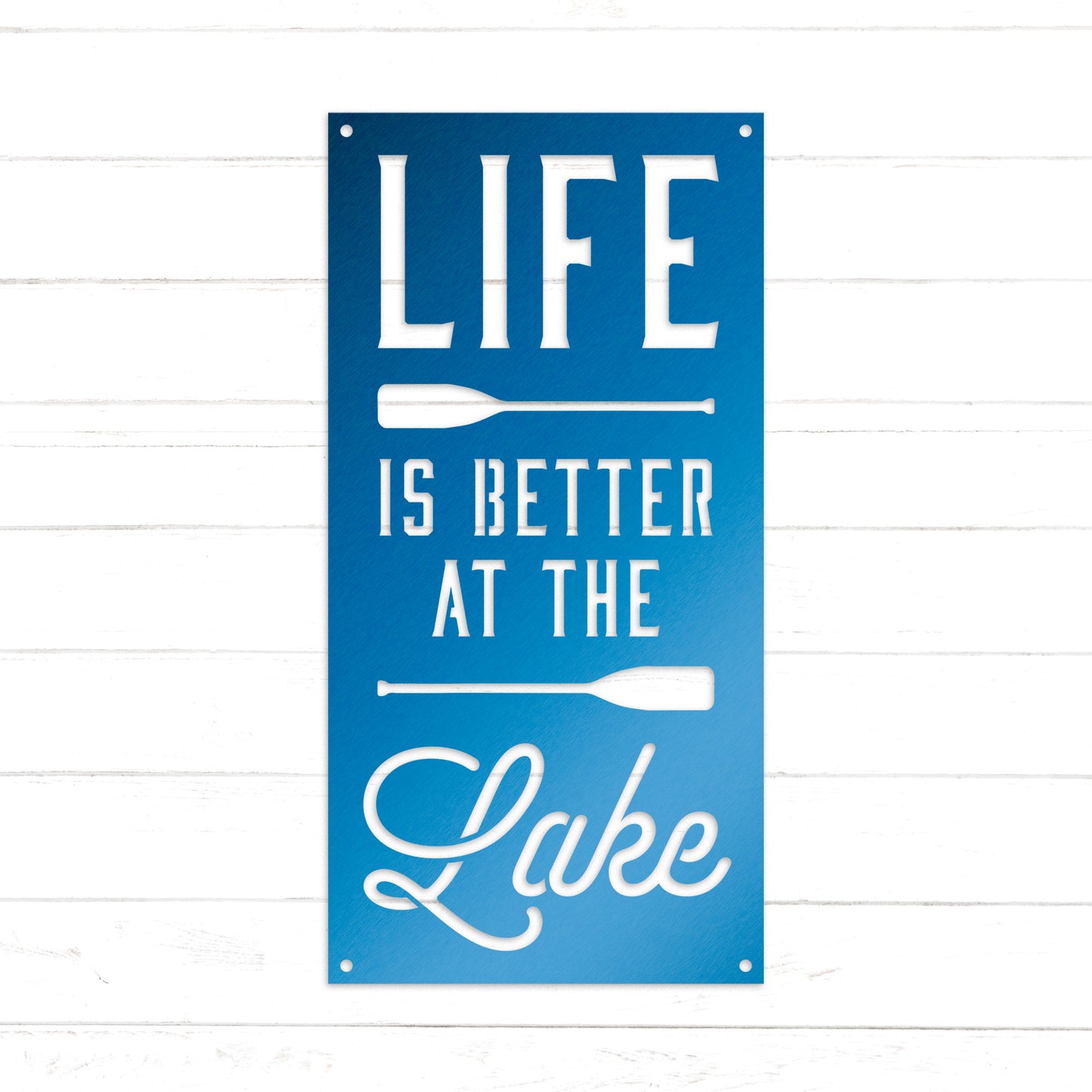 Life is Better at the Lake Sign