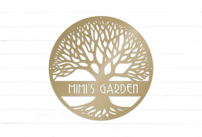 Personalized Tree of Life Sign