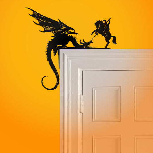 Dragon Slayer Door Topper