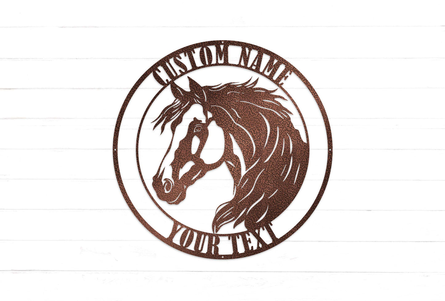 Custom Horse Ranch Sign