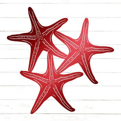 Starfish Trio Wall Decor