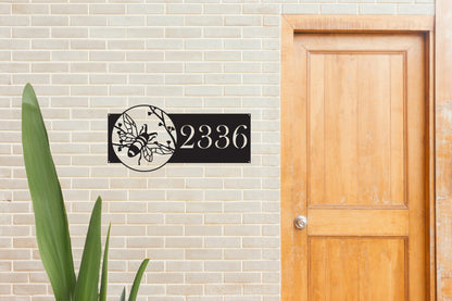 Bee House Address Sign