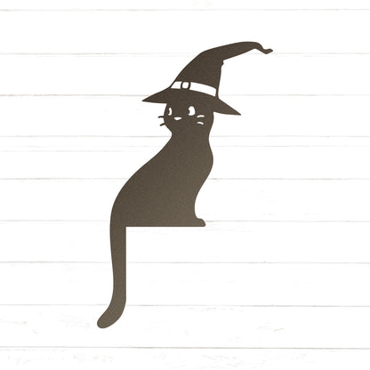 Witch Cat Door Topper