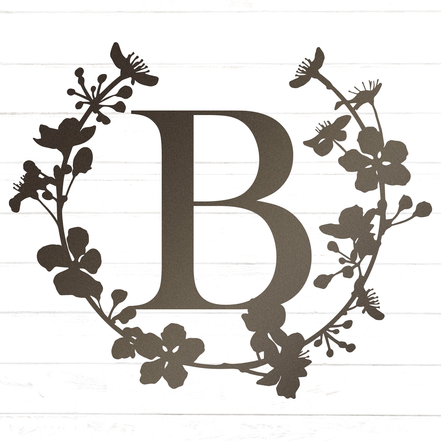 Cherry Blossom Letter Monogram