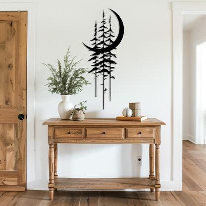 Crescent Pines Wall Hanging