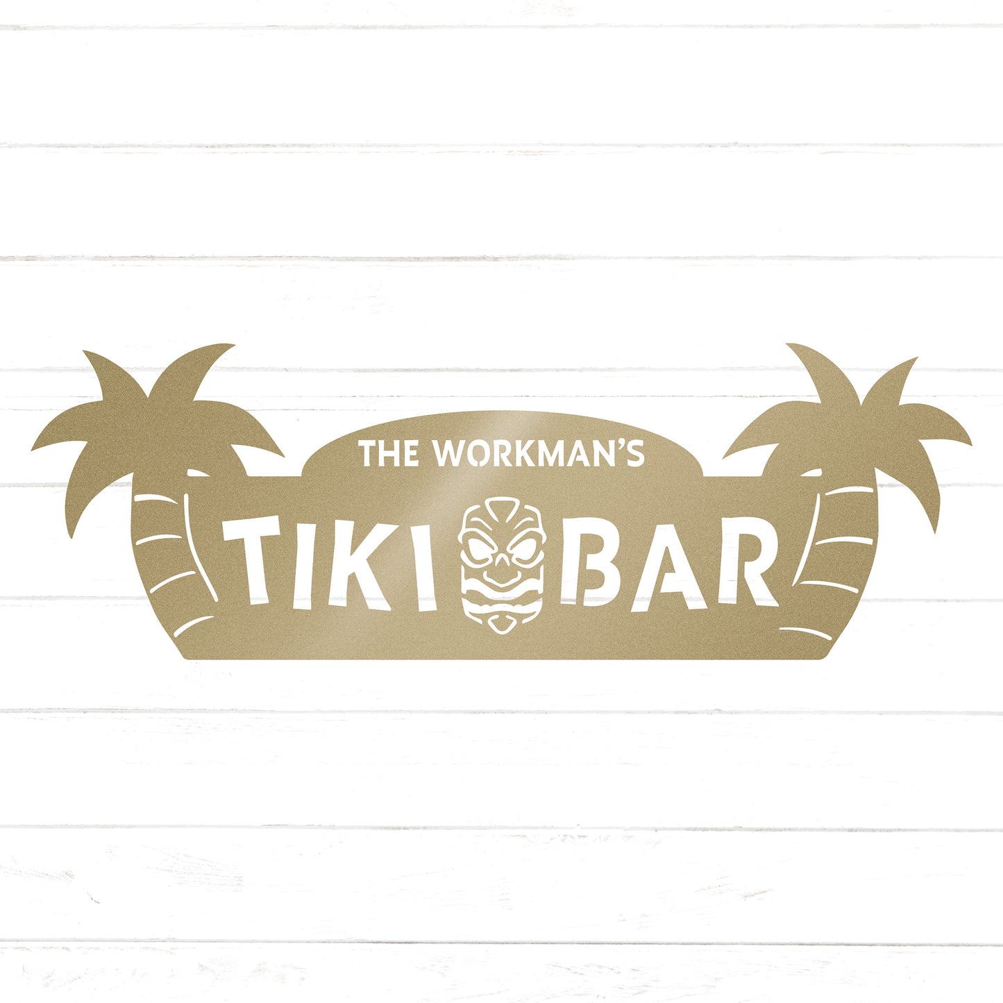 Customizable Tiki Bar Sign